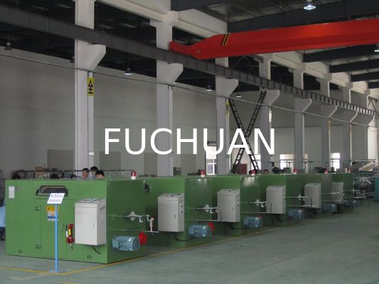 آلة لف الأسلاك 7.5Kw FUCHUAN 2.5Kgf معدات تجميع الأسلاك باللون الأزرق السماوي