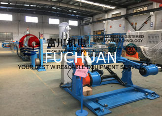 Fuchuan Cable Annealing Machine For Computer Cable With Screw 90mm Max Speed 200m/min