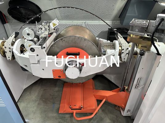 الملاعب الكهربائية آلة تجميع الأسلاك النحاسية 15KW محرك سيرفو يعمل بالتيار المتردد 380 فولت الجهد