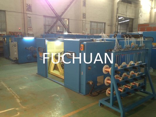 آلة تجميع أسلاك النحاس FUCHUAN 4000 بلمسة شاشة 19 قطعة