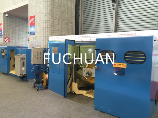 آلة تجميع أسلاك النحاس FUCHUAN 4000 بلمسة شاشة 19 قطعة