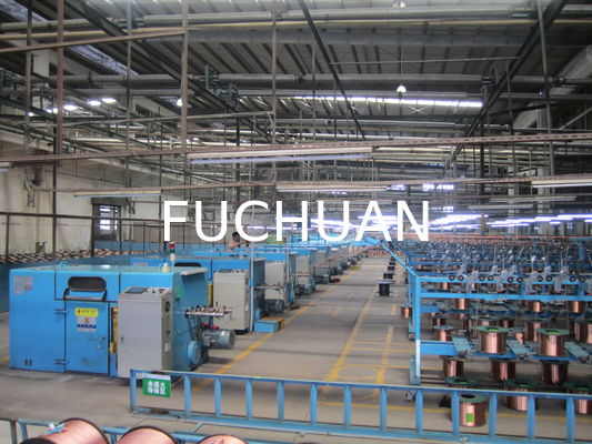 معدات آلة تجميع الأسلاك النحاسية FUCHUAN المغلفة بالفضة المعلبة