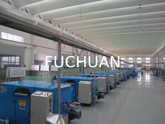 معدات آلة تجميع الأسلاك النحاسية FUCHUAN المغلفة بالفضة المعلبة