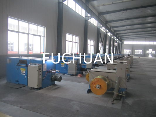 Fuchuan FC-800B Apple Green Double Twist Bunching Machine تشغيل شاشة تعمل باللمس
