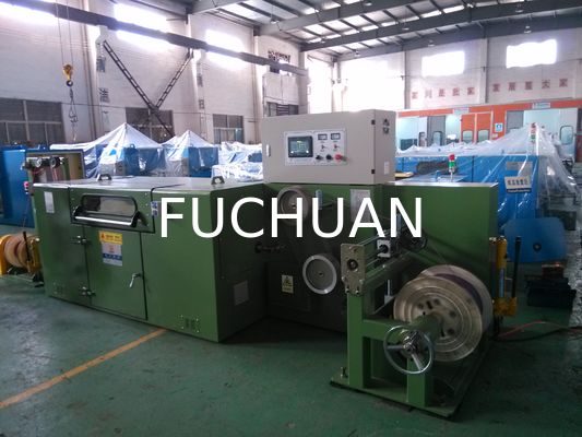 معدات آلة اللف السلكية المزدوجة لكابل الشبكة المحلية FUCHUAN Automatic