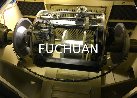 300ملم بوبين سلك النحاس آلة التواء التواء 3500rpm سرعة الدوران