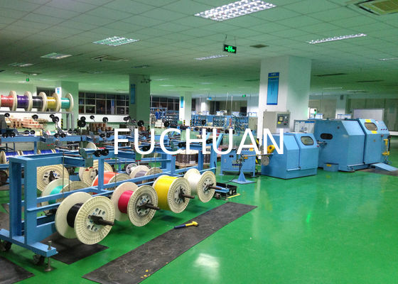آلة تجديل سلك النحاس الأساسي المفرد 30 مم - 200 مم معدات مد الكابلات Fuchuan