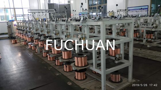 0.03-2.52mm آلة تجميع الأسلاك النحاسية المعلبة معدات اللف