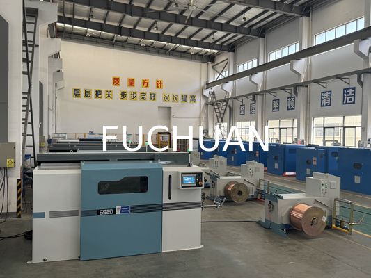 آلة تجميع الخيوط المزدوجة ذات السرعة العالية من Fuchuan، معدات موصلات التجديل