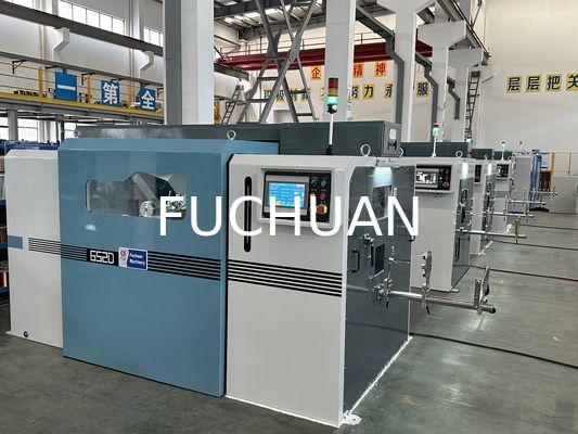 ماكينة جدل الأسلاك النحاسية المعلبة 630 ذات اللف المزدوج Fuchuan