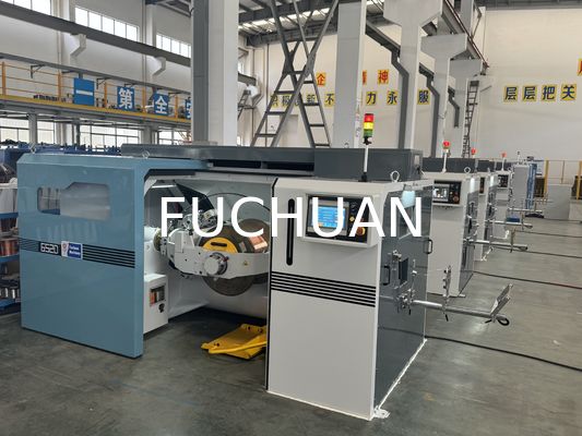 ماكينة جدل الأسلاك النحاسية المعلبة 630 ذات اللف المزدوج Fuchuan