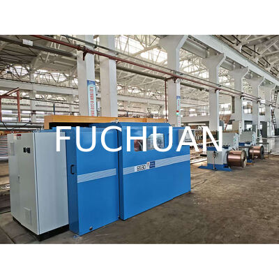 ماكينة تجميع الأسلاك النحاسية عالية السرعة Fuchuan 800 ذات اللف المزدوج